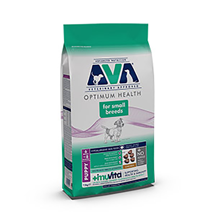 AVA Small Breed Puppy Dry Dog Food Chicken dry dog food pack