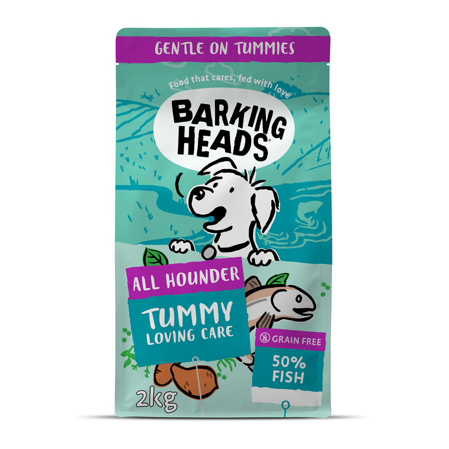 Barking Heads Tummy Lovin’ Care Dry Dog Food Fish dry dog food pack
