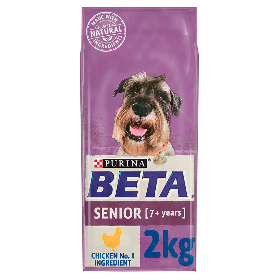 Beta Senior Dry Dog Food Chicken dry dog food pack