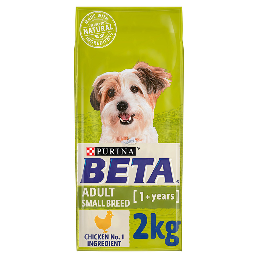 Beta Small Breed Adult Dry Dog Food Chicken dry dog food pack