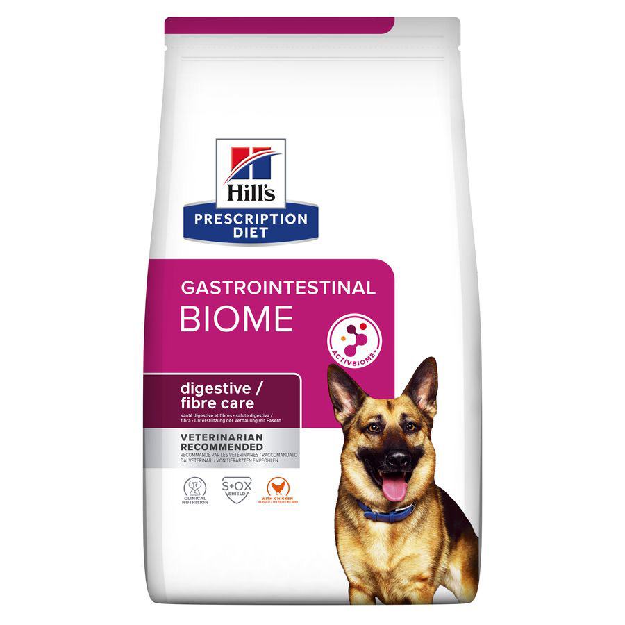Hill’s Prescription Diet Gastrointestinal Biome Adult Dry Dog Food Chicken dry dog food pack