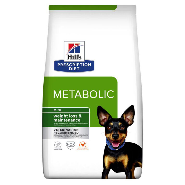 Hill’s Prescription Diet Metabolic Mini Weight Management Adult Dry Dog Food dry dog food pack