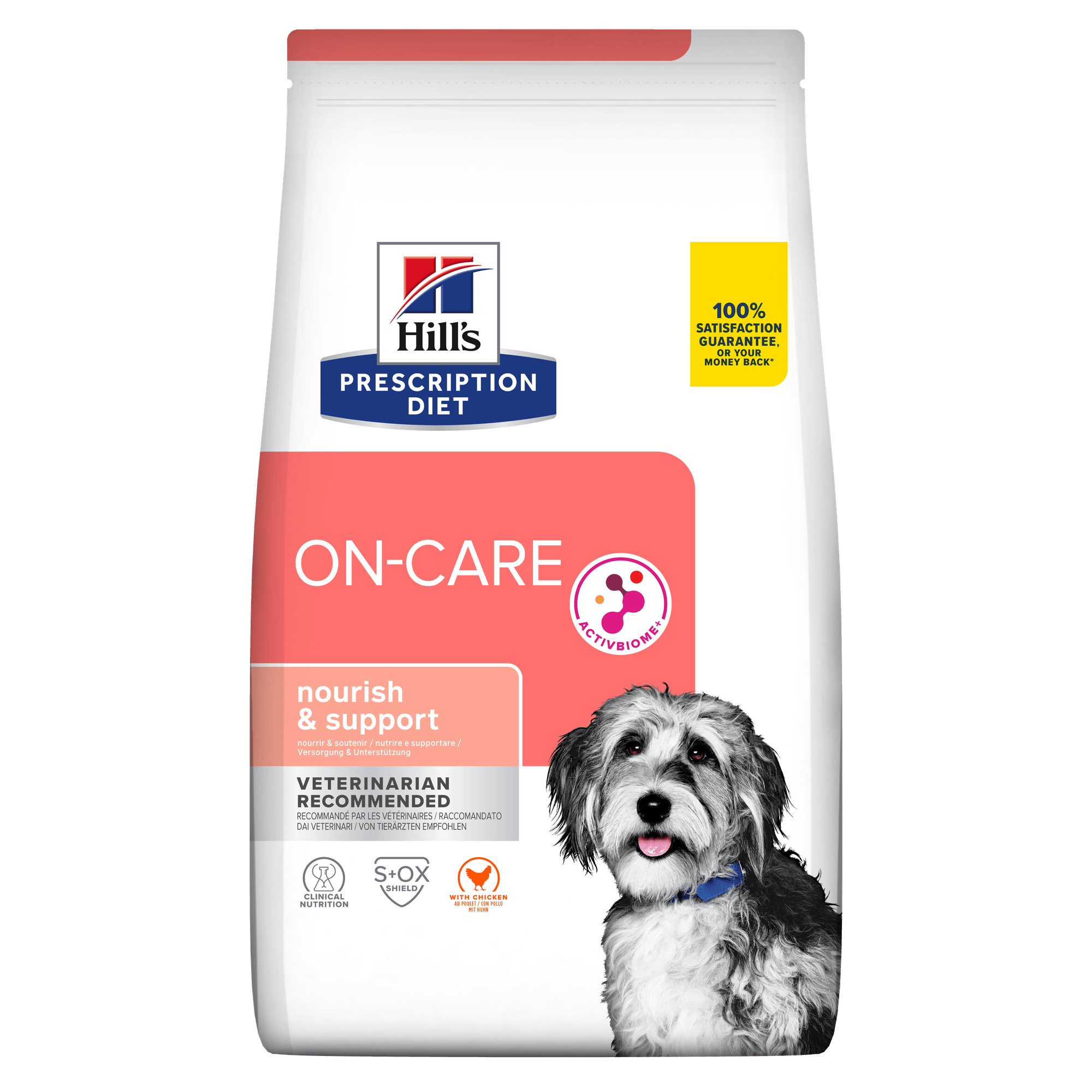 Hill’s Prescription Diet ON-Care Dry Dog Food Chicken dry dog food pack