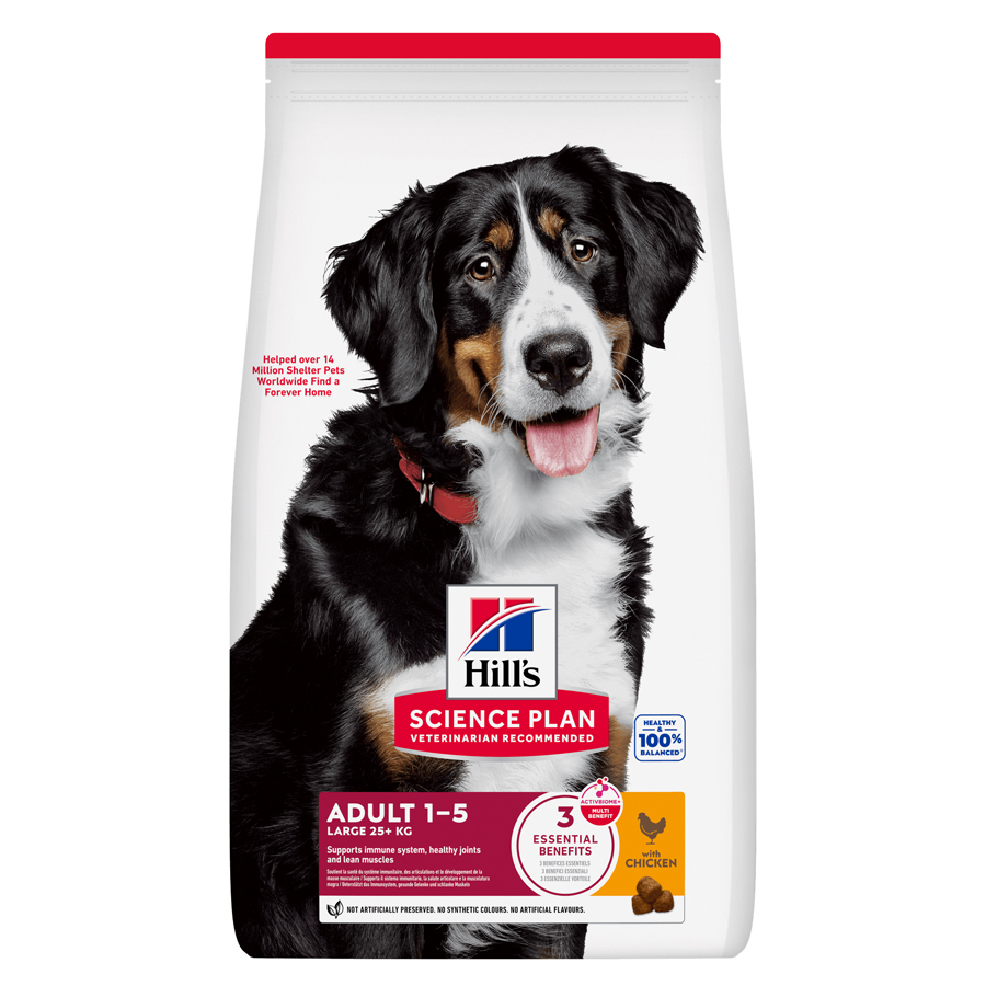 Hill’s Science Plan Adult Large Breed Dry Dog Food with Chicken dry dog food pack