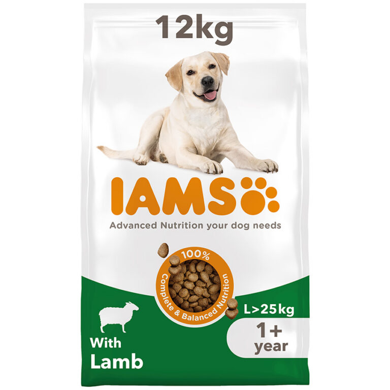Iams Large Breed Adult Dry Dog Food Lamb dry dog food pack