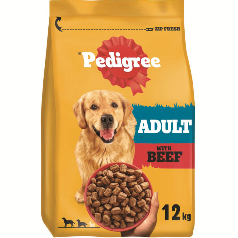 Pedigree Complete Adult Dry Dog Food Beef & Veg dry dog food pack