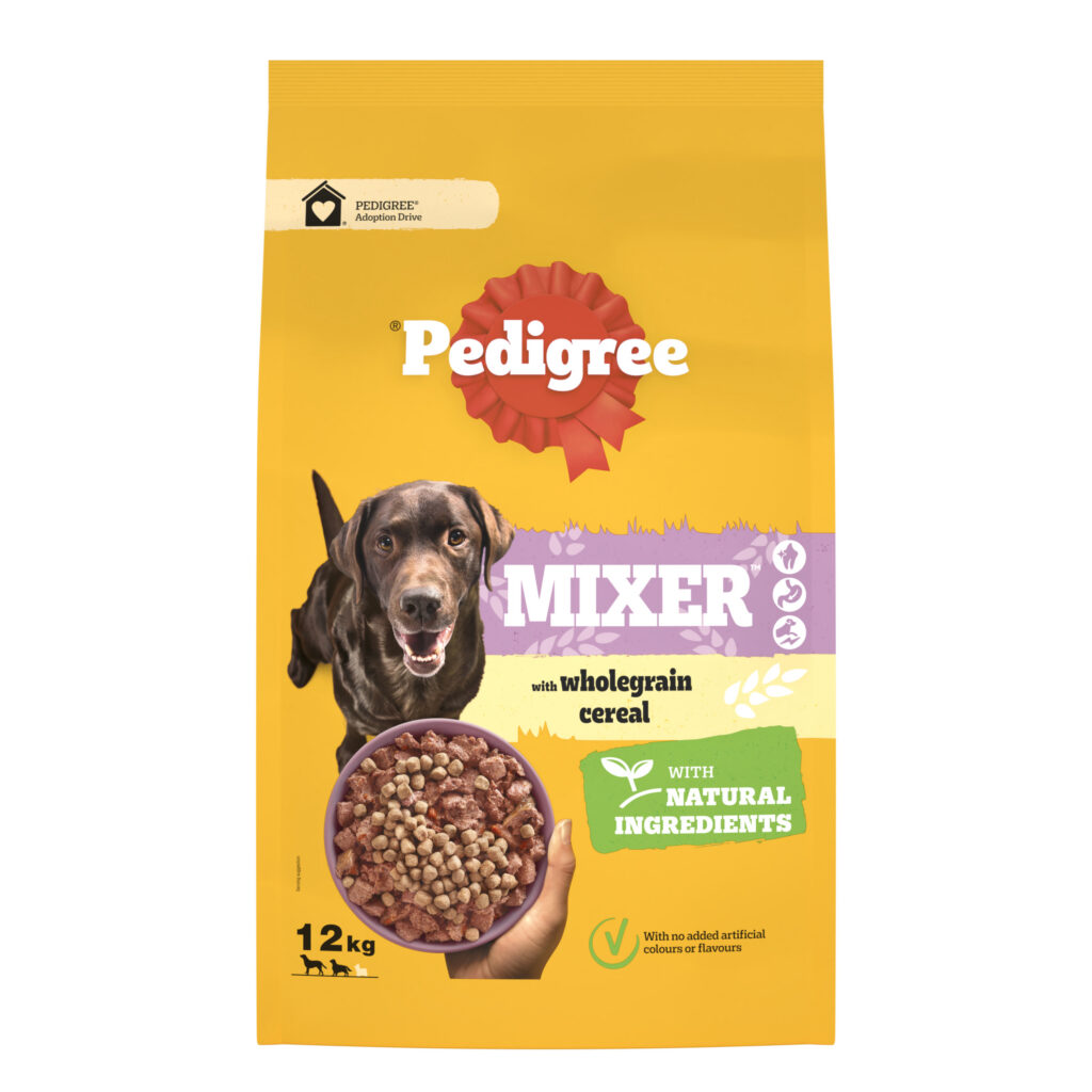 Pedigree Mixer Adult Dry Dog Food dry dog food pack