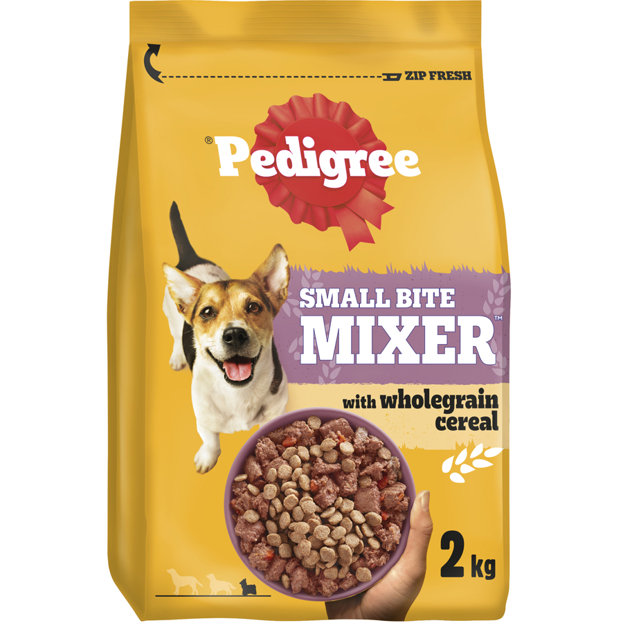 Pedigree Mixer Small Breed Adult Dry Dog Food dry dog food pack
