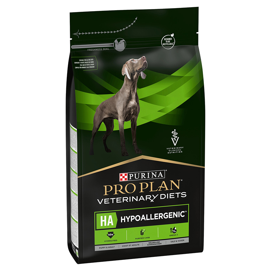 Pro Plan Veterinary Diets HA Hypoallergenic Adult Dry Dog Food dry dog food pack