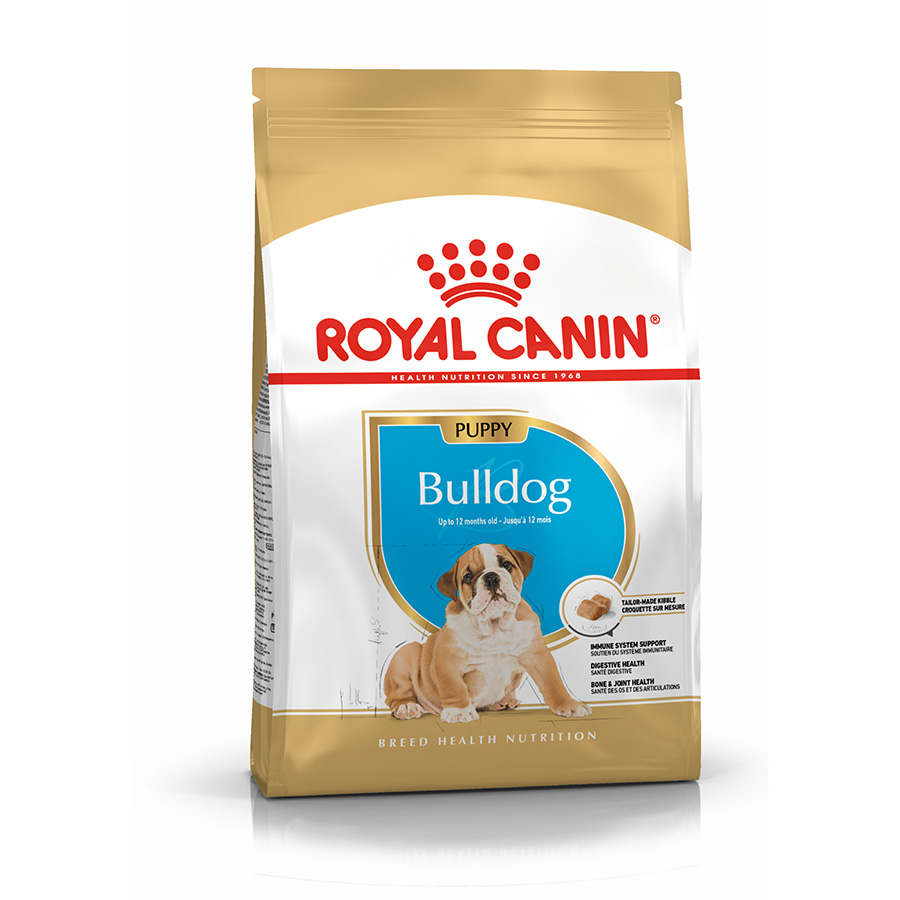 Royal Canin Bulldog Puppy Dry Dog Food dry dog food pack