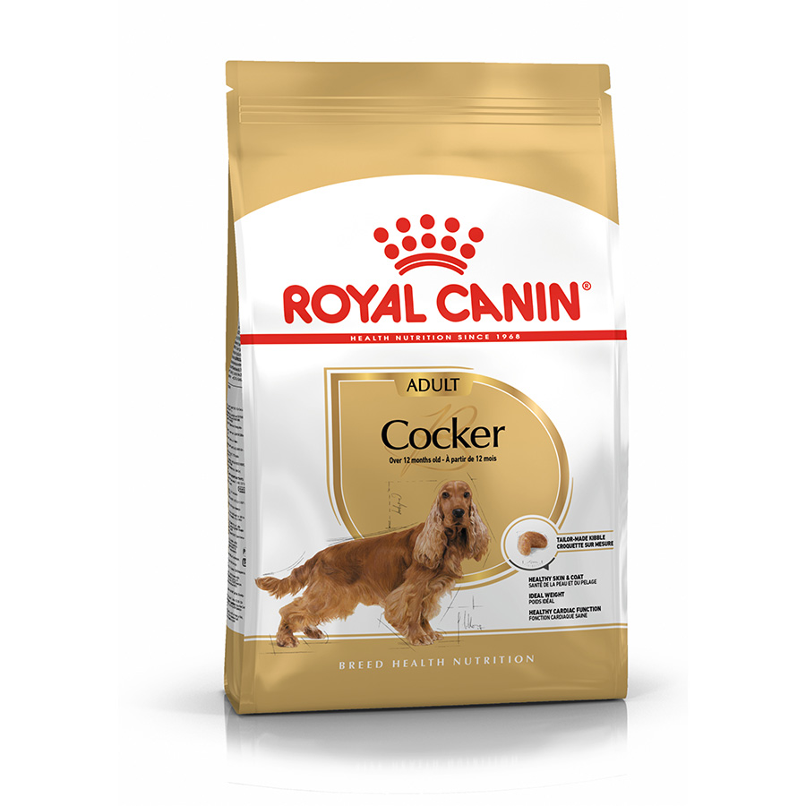 Royal Canin Cocker Adult Dry Dog Food dry dog food pack