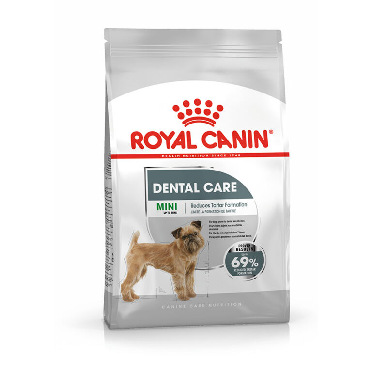 Royal Canin Dental Mini Breed Adult Dry Dog Food dry dog food pack
