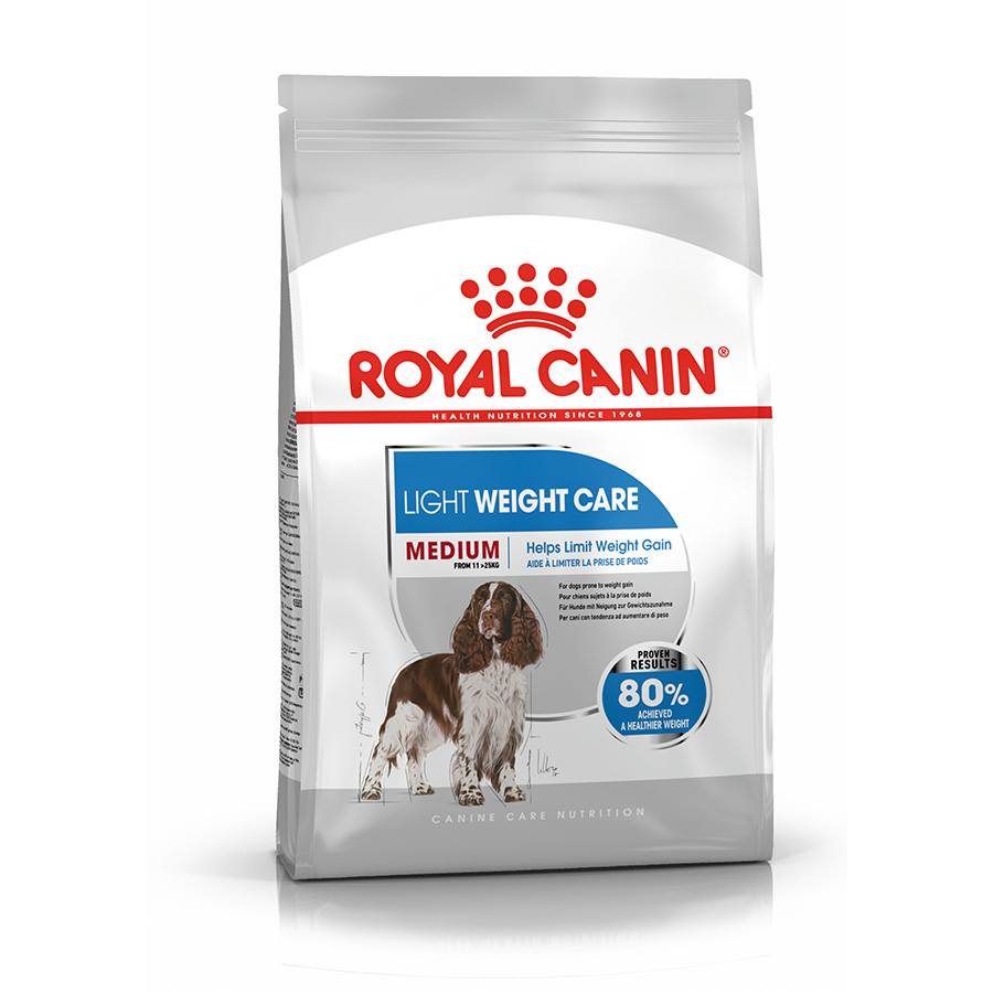 Royal Canin Light Weight Medium Breed Adult Dry Dog Food dry dog food pack