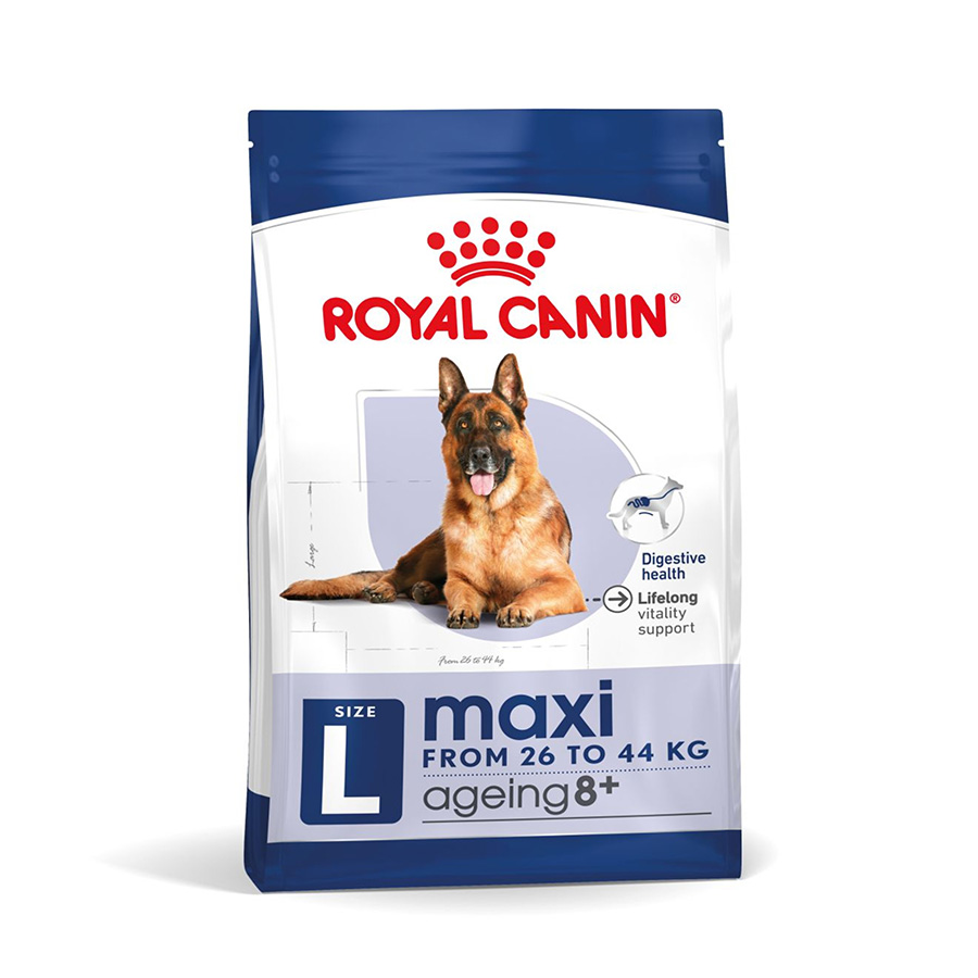 Royal Canin Maxi Ageing 8+ Dry Dog Food dry dog food pack