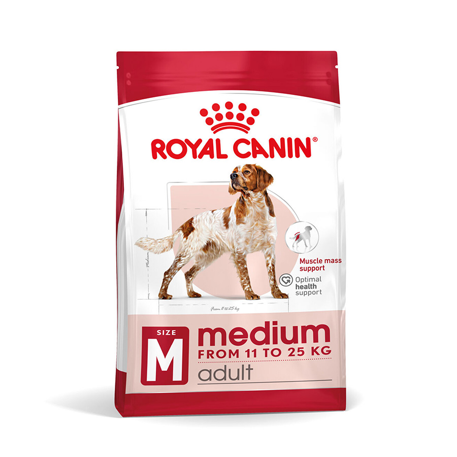 Royal Canin Medium Dry Adult Dog Food dry dog food pack