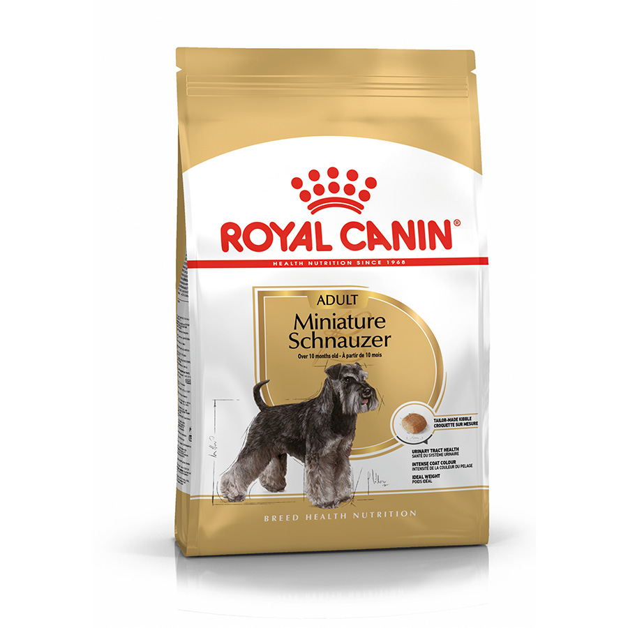 Royal Canin Miniature Schnauzer Adult Dry Dog Food dry dog food pack