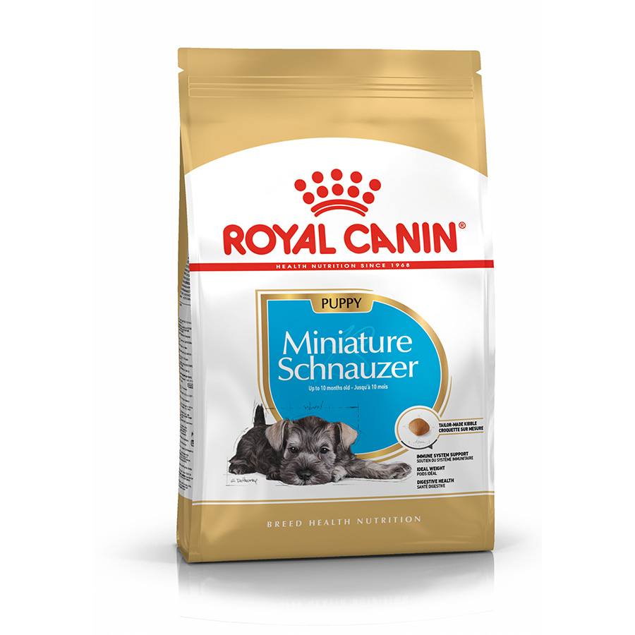 Royal Canin Miniature Schnauzer Puppy Dry Dog Food dry dog food pack
