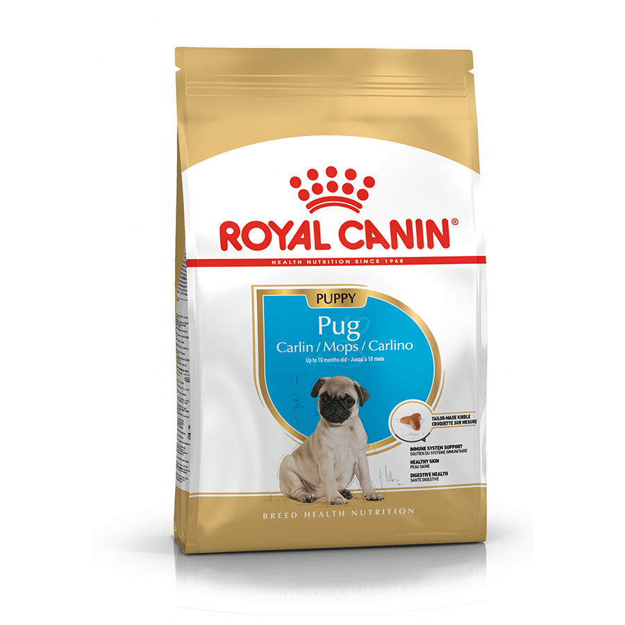 Royal Canin Pug Puppy Dry Dog Food dry dog food pack