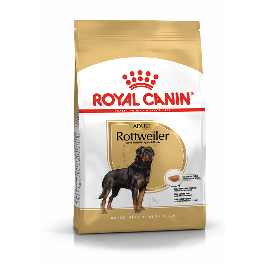 Royal Canin Rottweiler Adult Dry Dog Food dry dog food pack
