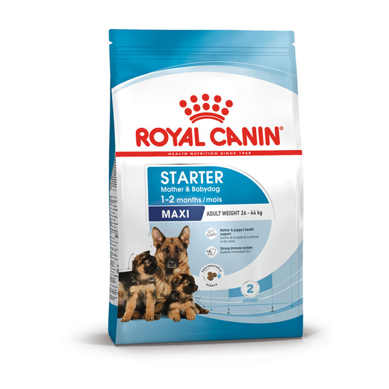 Royal Canin Starter Mother & BabyDog Maxi Dry Dog Food dry dog food pack