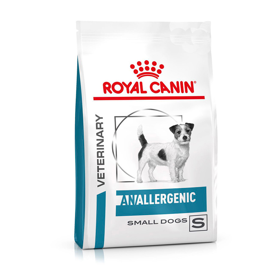 Royal Canin Veterinary Anallergenic Small Breed Dry Dog Food dry dog food pack