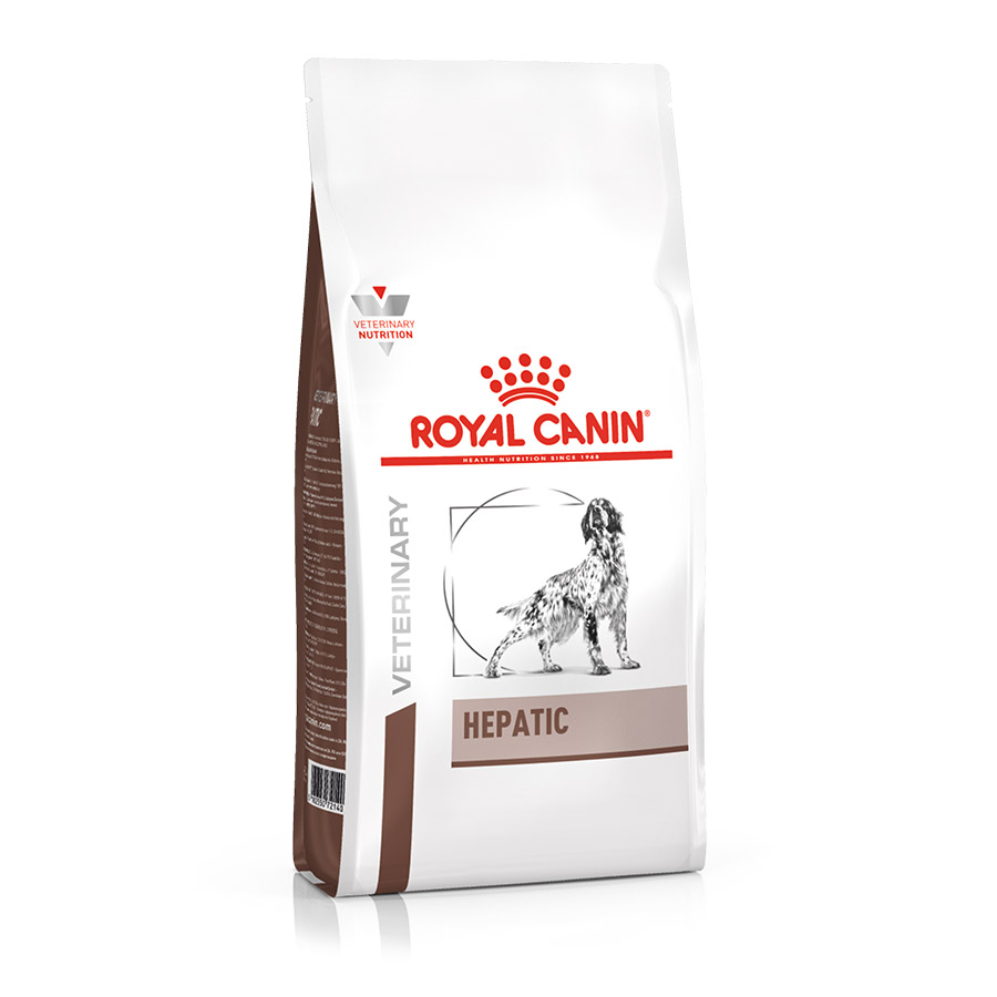 Royal Canin Veterinary Hepatic Dry Dog Food dry dog food pack