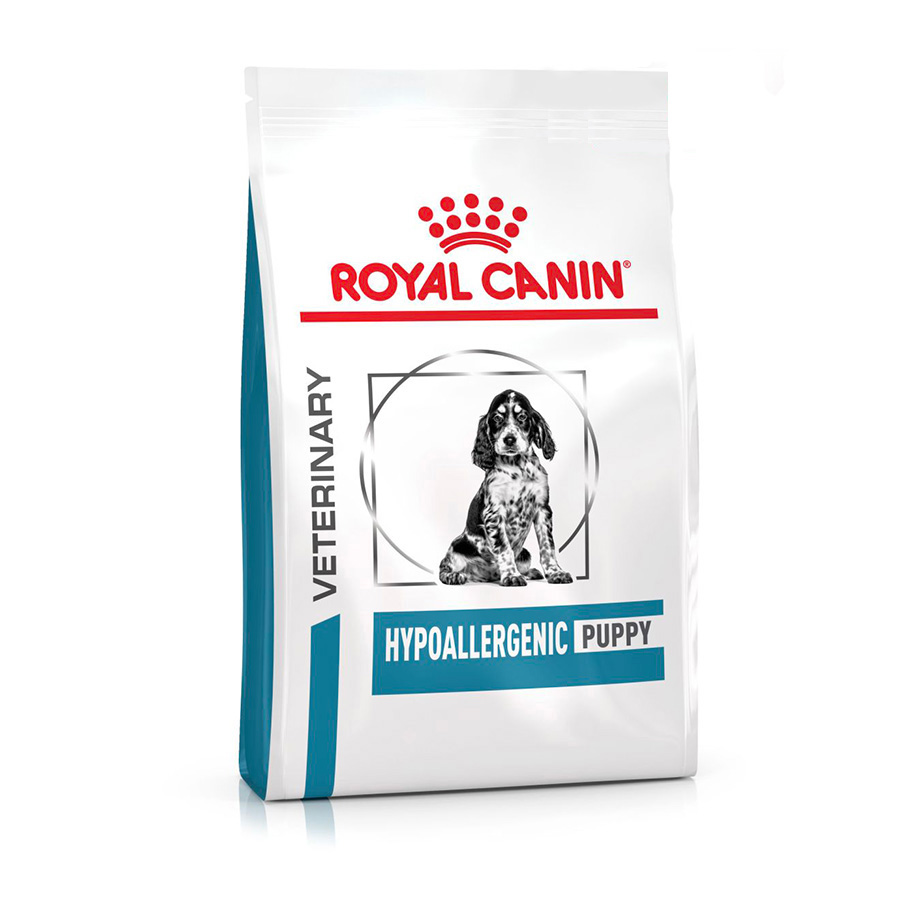 Royal Canin Veterinary Hypoallergenic Dry Puppy Food dry dog food pack