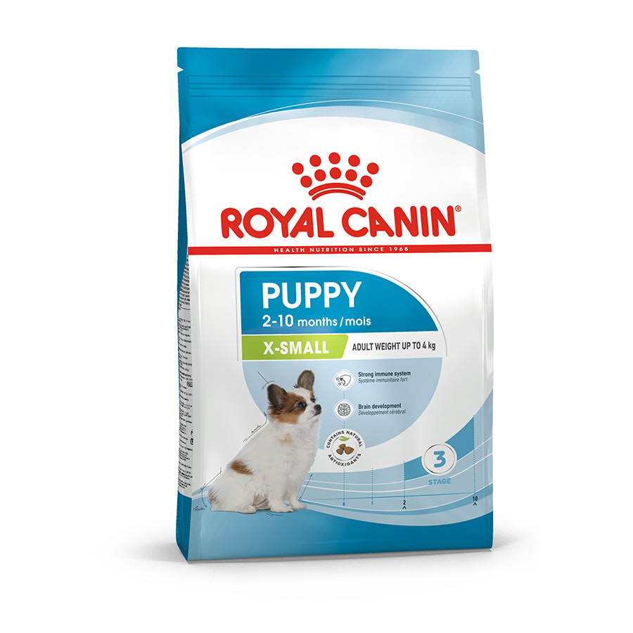 Royal Canin X-Small Breed Dry Puppy Food dry dog food pack