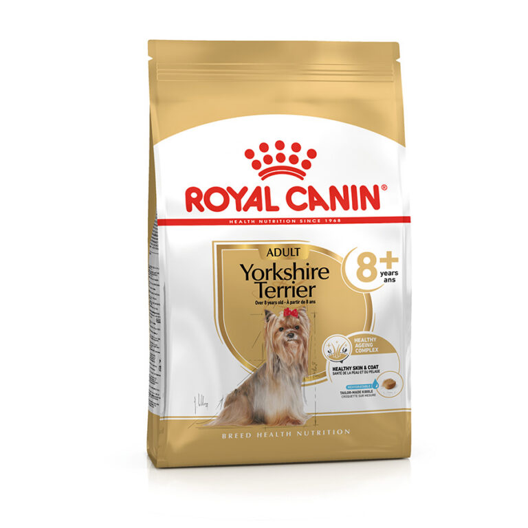 Royal Canin Yorkshire Terrier Adult 8+ Dry Dog Food dry dog food pack