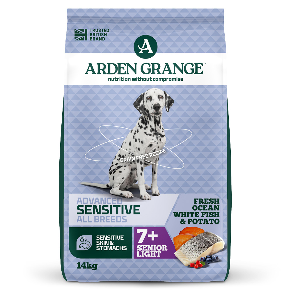 Arden Grange Arden Grange Sensitive Light/Senior Grainfree Ocean White Fish & Potato Dry Food